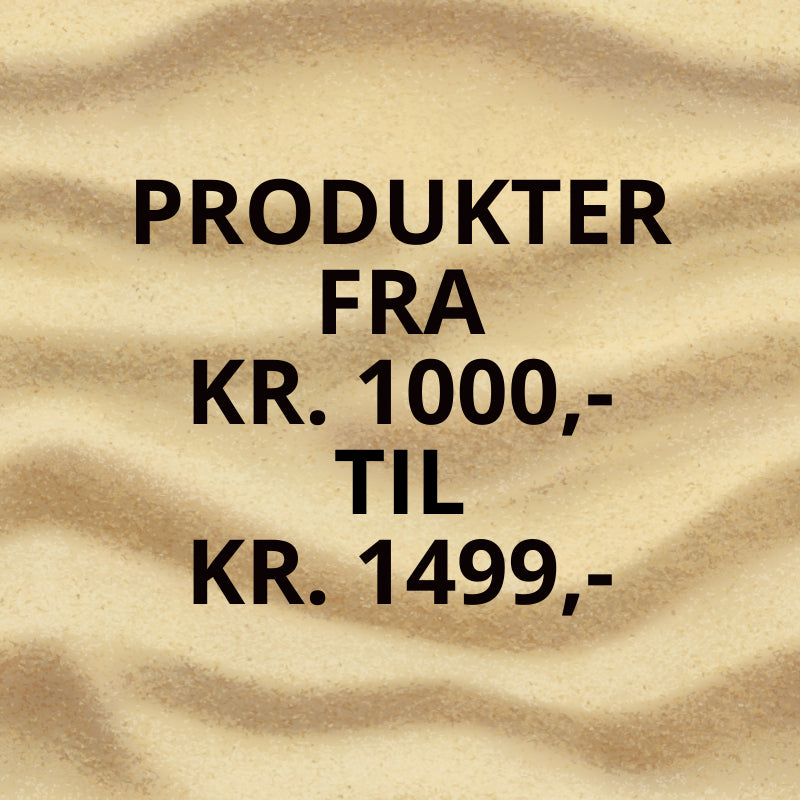 Produkter fra kr. 1000,- til kr. 1499,-