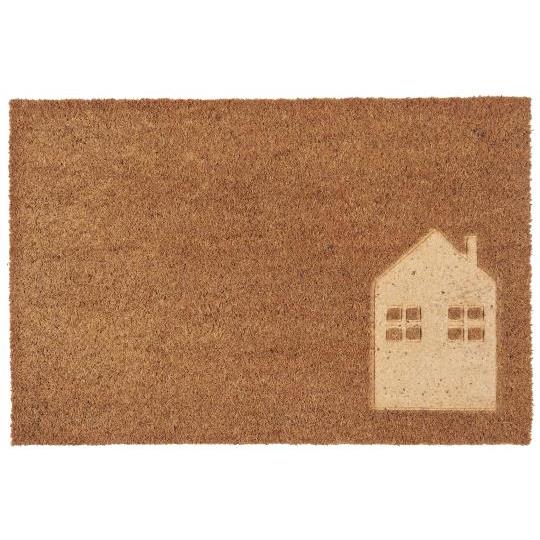 Ib Laursen - Dørmåtte med hus B 40 x H 1,7 x L 60 cm