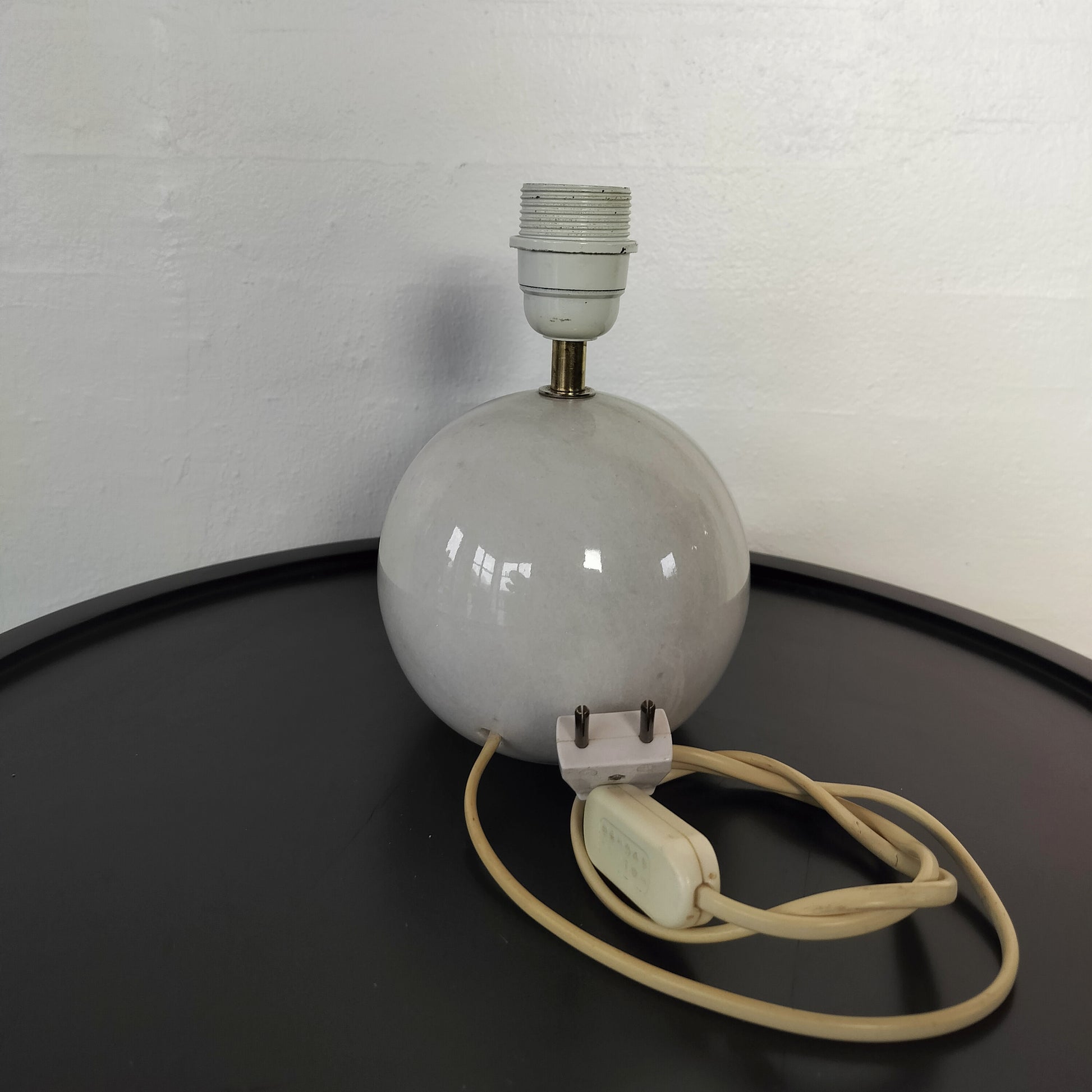 Secondhand - Marmor kugle bordlampe